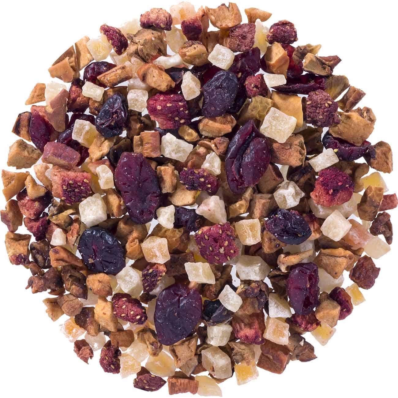 Happy fruit thee, fruitige vruchtenthee met ananas en cranberry, De Heeren van 17