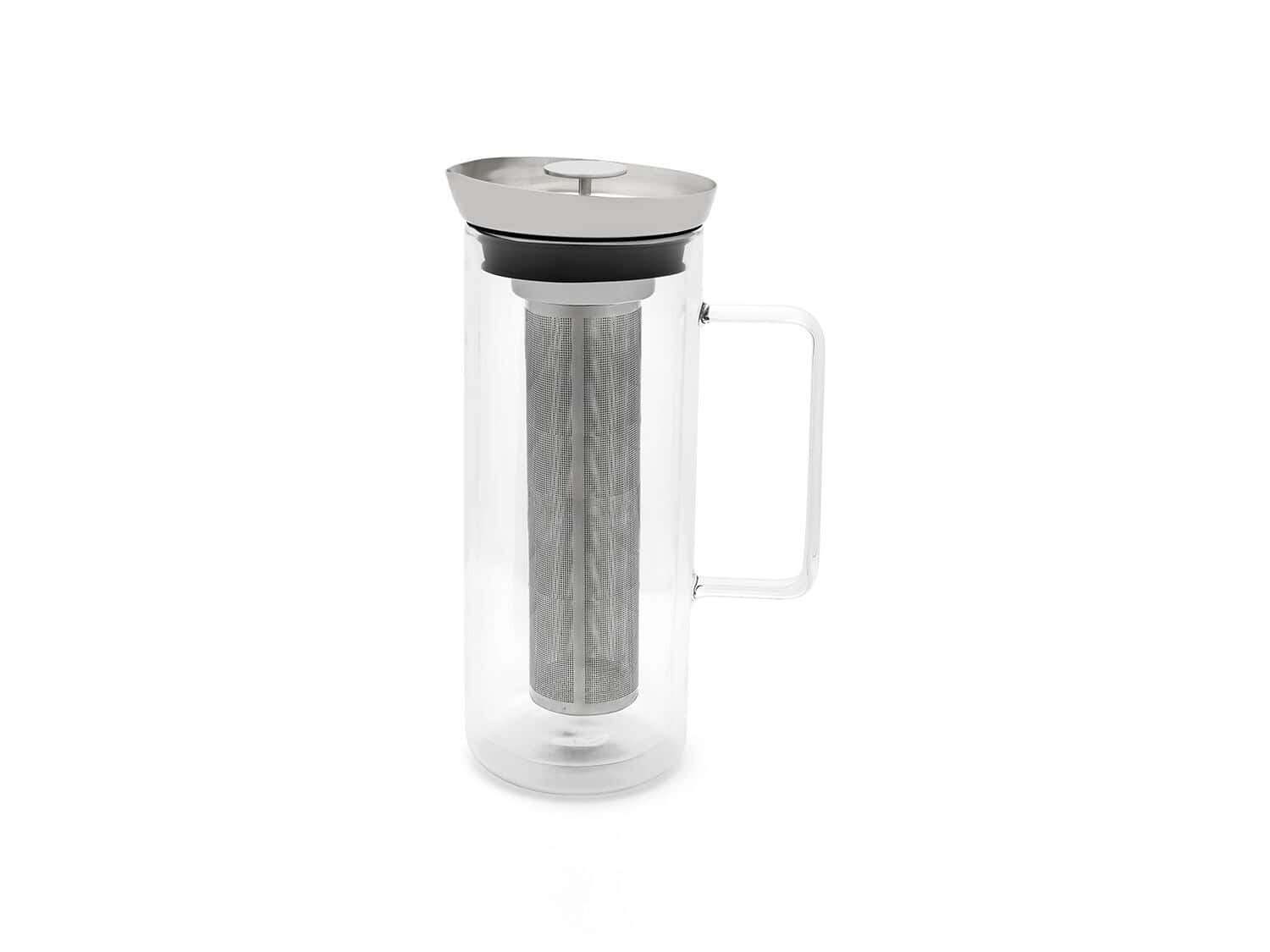 Strooikoker voor theewater en infusies, voedselveilig en eenvoudig te gebruiken, ideaal voor thuis of op kantoor.