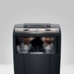 Koffiezetapparaat met gemalen koffie en dubbele bonenreservoir, modern design, ideaal voor koffie-experts en horeca, hoogwaardige koffiemachine voor zakelijke en thuisgebruik.