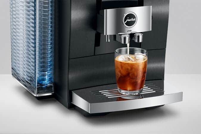 Haardreiche espresso en koffiemachine met vers de heeren van 17, ideaal voor professioneel gebruik en horeca.