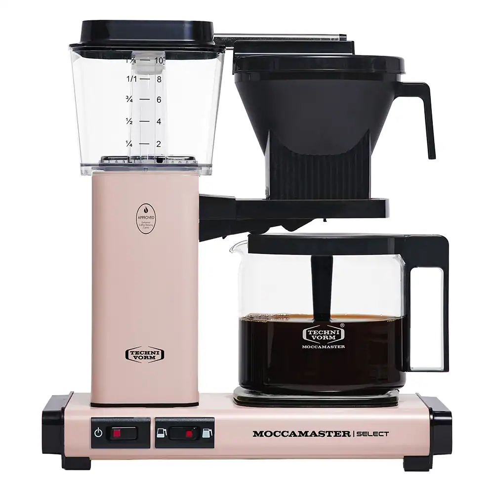 Moccamaster KBG Select cherry blossom koffiezetapparaat, handgemaakt in Nederland, De Heeren van 17