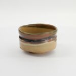 Matcha Bowl Cha Oribe stoneware groen bruin Japanse chawan matchakom De Heeren van 17