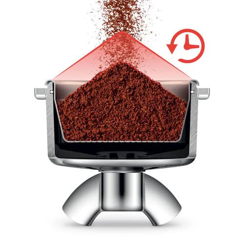 Geïntegreerde molen doseert versgemalen koffie, Sage Barista Express Impress