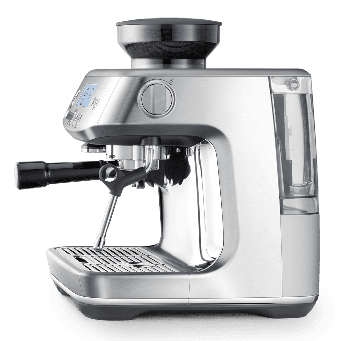 Sage Barista Pro, espressomachine met geïntegreerde molen en LCD