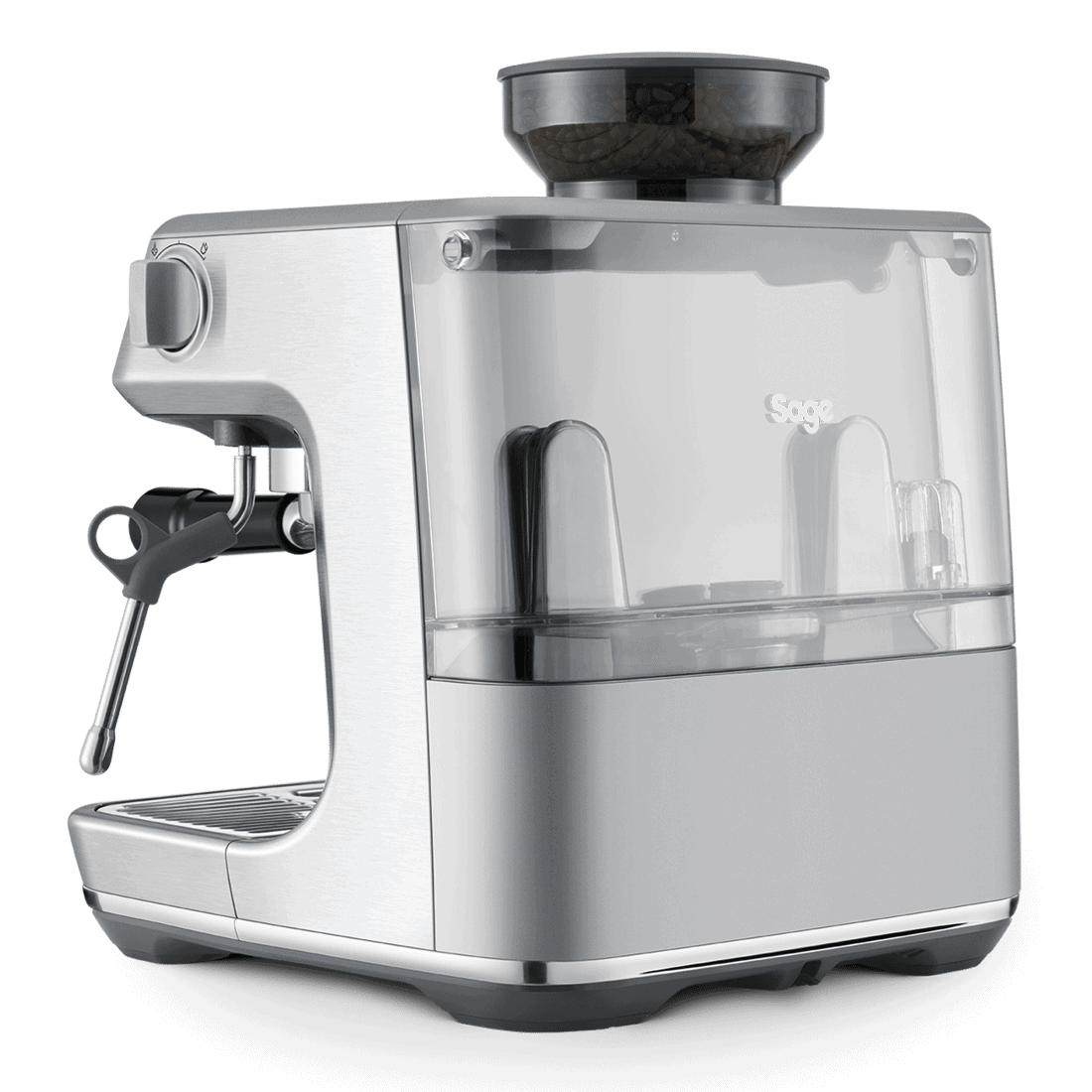 Sage Barista Pro, espressomachine met geïntegreerde molen en LCD