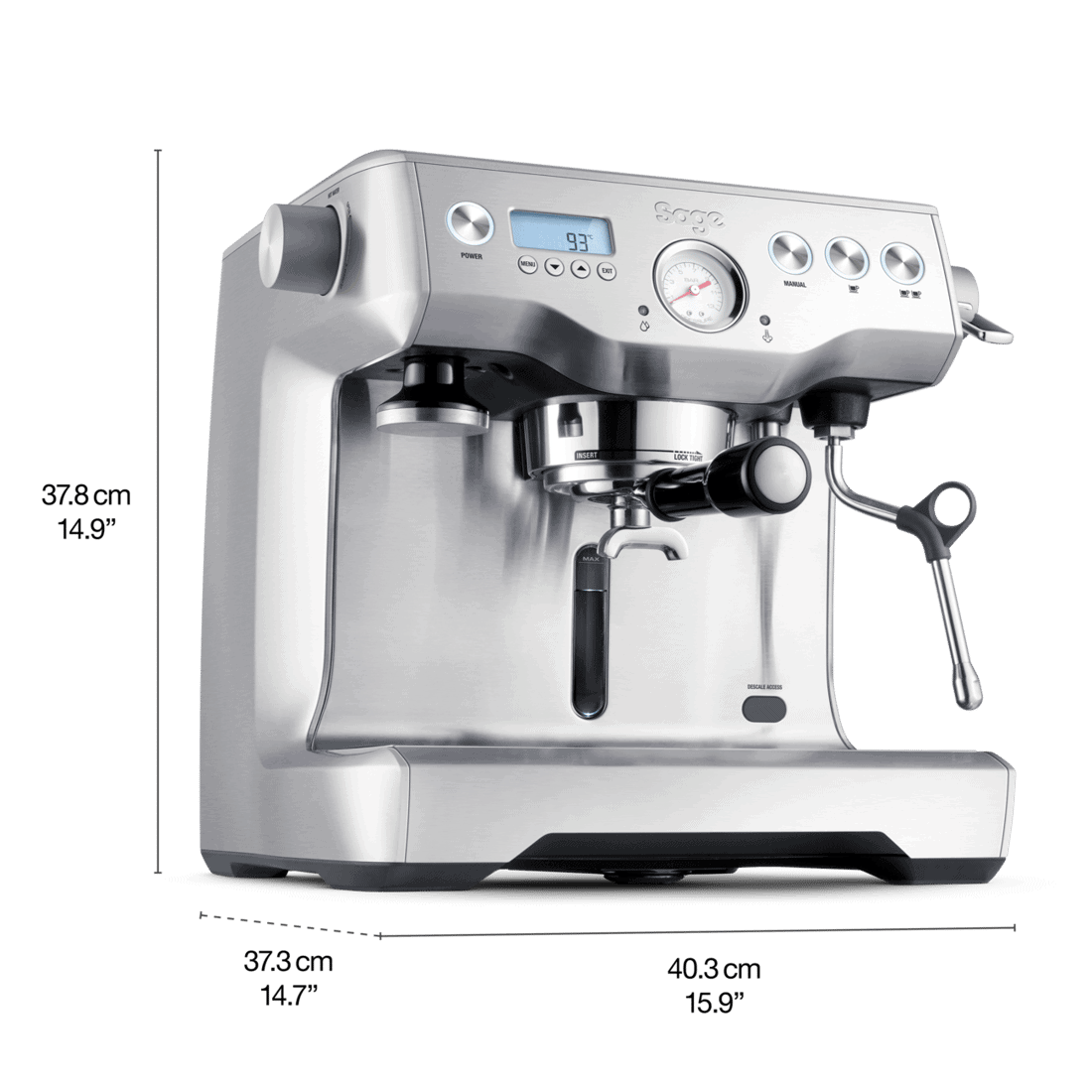 Sage Dual Boiler, espressomachine met dubbele boiler