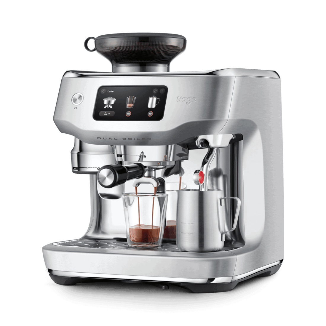 Sage Oracle Dual Boiler, automatische espressomachine met dubbele boiler