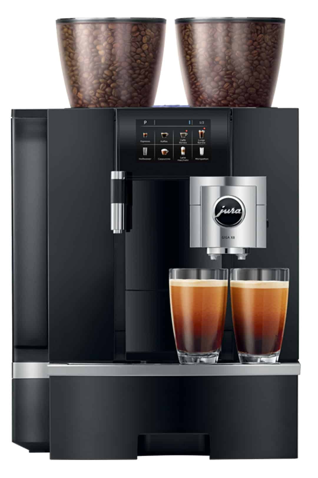 GIGA X8 Aluminium Black met groot touchscreen