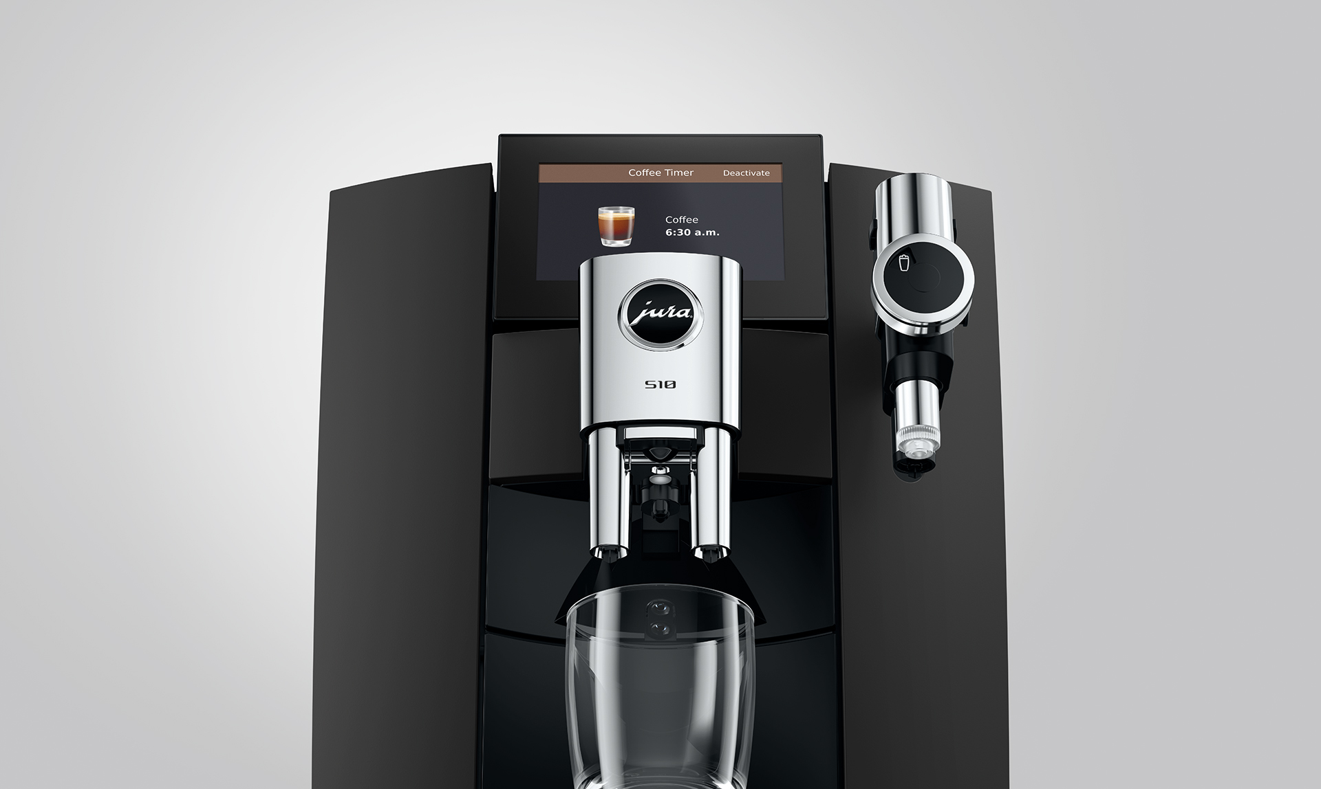 S10 Obsidian Black Coffee Timer