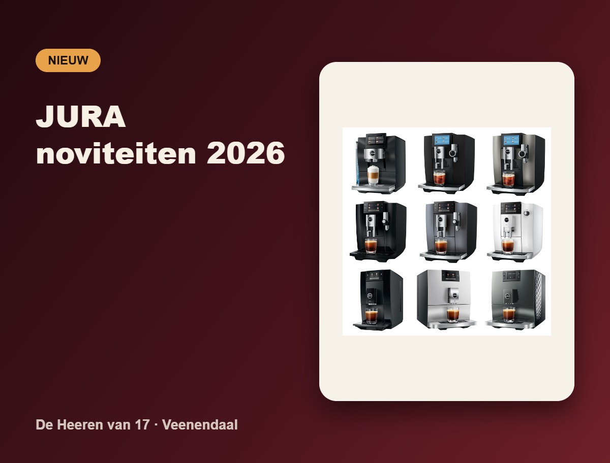 JURA noviteiten 2026