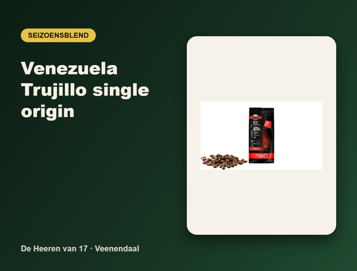 Venezuela Trujillo single origin